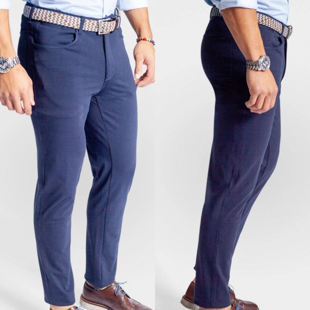 New Buki Five Pocket Tech Pant Navy Blue XXL